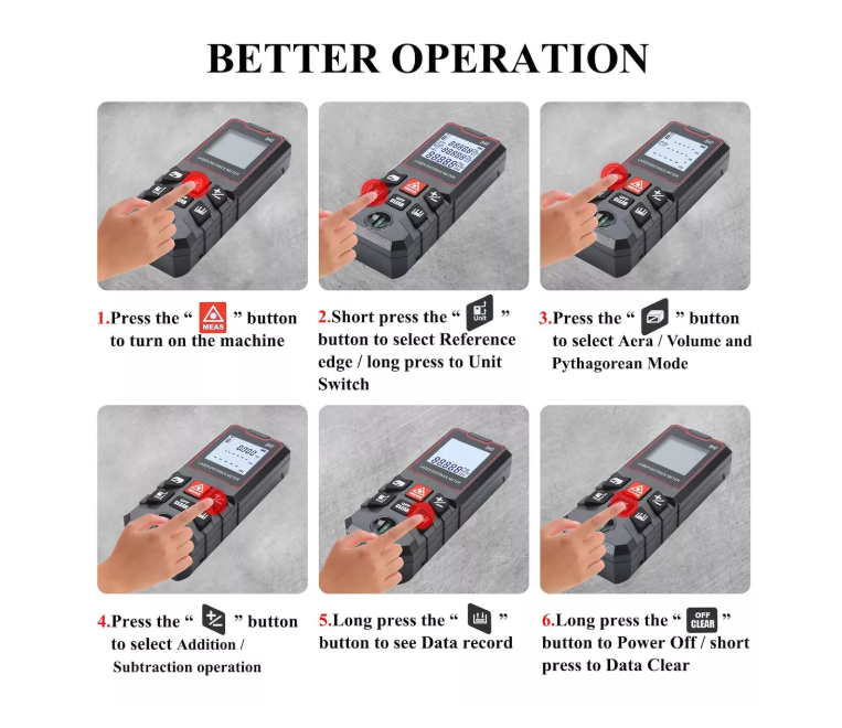 Miniatura 2 de METRO DIGITAL LASER DE ALTA POSICION